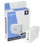 Toiteplokk ALLNET PSU-GaNPD-USB-1A3C-130W — 130 W, 1× USB-A, 3× USB-C