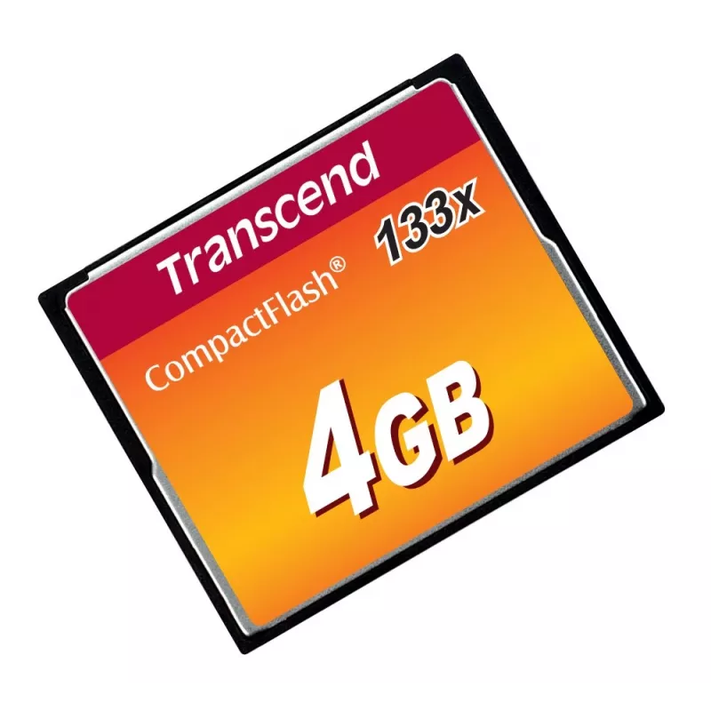 Välkmälu Transcend 4GB CompactFlash 133x TS4GCF133