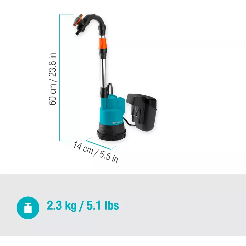 Gardena 14602-66 Aiatööriist 2000 L Must