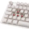 Ducky One 3 TKL klaviatuur mängimiseks USB QWERTZ saksa valge