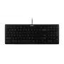 Juhtmega USB-klaviatuur Acer GP.KBD11.04F — täissuuruses QWERTY USA rahvusvaheline, must, 1,45 m kaabel
