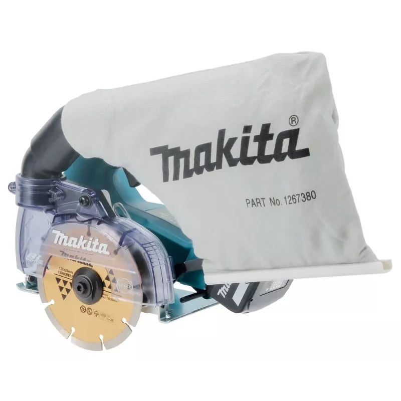 Makita DCC500Z kaasaskantav ketassaag 12,5 cm, roheline