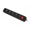 Pikendusjuhe Lanberg PS1-05E-0300-BK 3 m 5 pistikupesa Siseruumides Valge