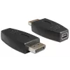 DeLOCK - DisplayPort-adapter - DisplayPort (M) Mini DisplayPortile (W) - Must