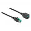 Toitega USB pikenduskaabel DeLOCK 85980 12 V 1 m