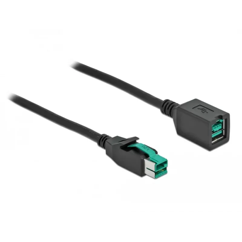 Toitega USB pikenduskaabel DeLOCK 85980 12 V 1 m