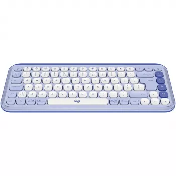 Logitech Klaviatūra Logitech POP ICON KEYS OFF White Lilac US