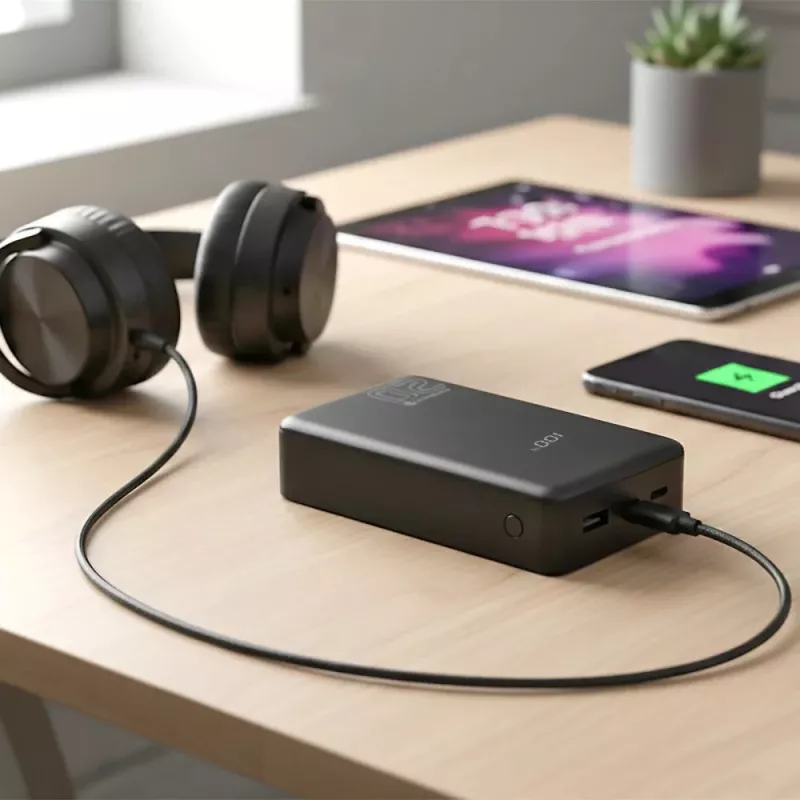 Akupank everActive EB-22QB 20 000 mAh, 2× USB-C 20 W, Quick Charge 4.0