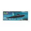Plastikust mudellaev REVELL S.S.B. Abraham Lincoln 1/253 mõõtkavas plastmudeli komplekt