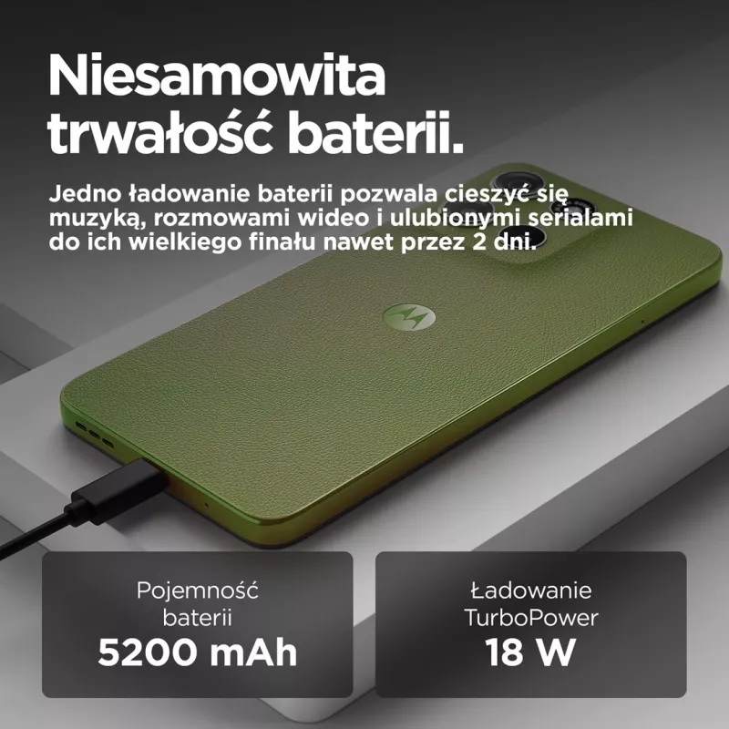 Motorola moto g15 17,1 cm (6,72 tolli) Dual SIM Android 15 4G USB USB-C 8 GB 128 GB 5200 mAh Roheline