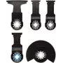 5-osaline Starlock-multifunktsioonitööriista tarvikute komplekt Makita M E-24935
