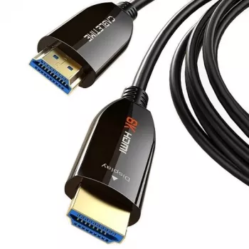 Aktiivne fiiberoptiline HDMI 2.1 kaabel 20m, 8K@60Hz, 48Gbps, kullatud kontaktidega