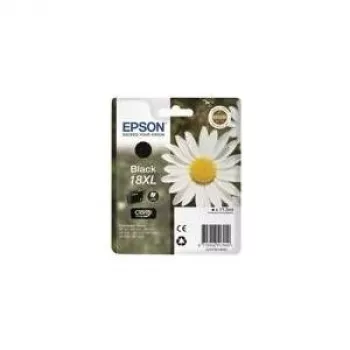 Epson Daisy Singlepack Must 18XL Claria Home tint, kõrge (XL) mahutavus, must, pigmenttint, 1 tk