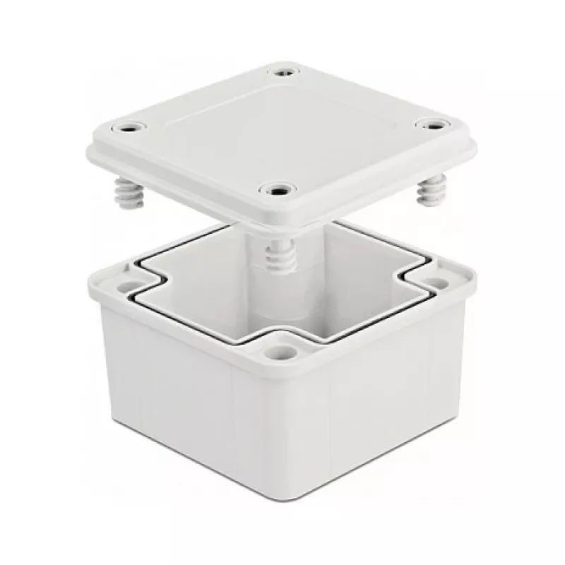 Korpus DeLOCK paigalduskorpus IP65 veekindel 96 x 96 x 60 mm hall