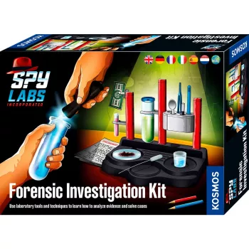 Spy Labs Incorporated kohtuekspertiisi uurimiskomplekt, Detektiv-Sets internationale Version