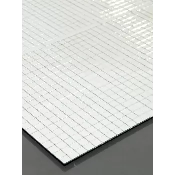Peegelmat EUROLITE 5040003W 200x200 mm 10x10 mm peegelmosaiikplaadid