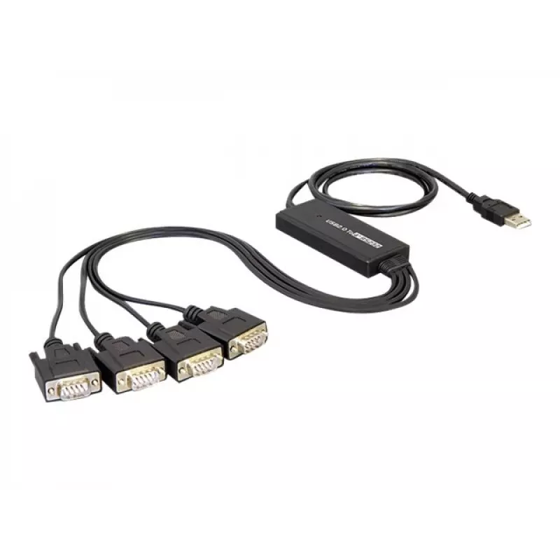 DeLock USB2.0 > 4 x Serial Adapter - Jadasiadapter - USB - RS-232 x 4 (61887)