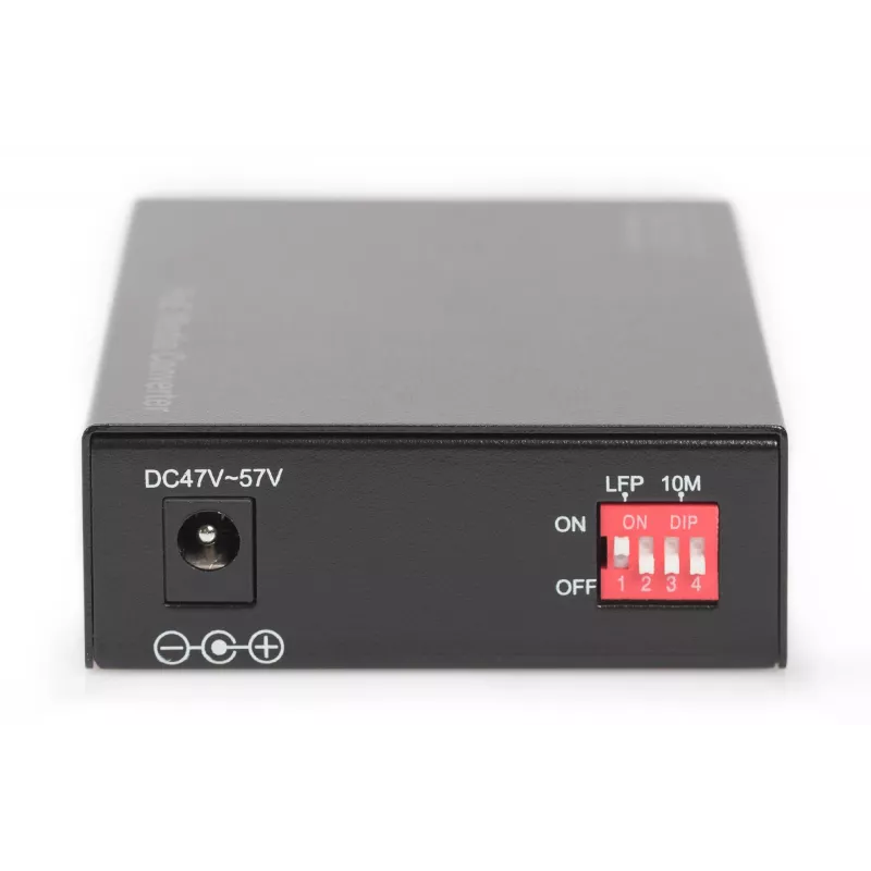 Digitus Gigabit PoE-meediumimuundur, RJ45 / SC, MM, PSE