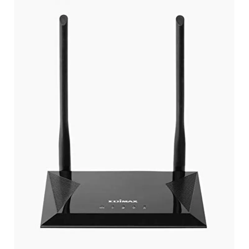 Edimax N300 traadita ruuter Fast Ethernet ühesagedusriba (2,4 GHz) must