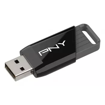 PNY Attaché X, 64 GB, USB Type-A, 3.2 Gen 1 (3.1 Gen 1), 130 MB/s, Dia, Must