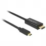 Video kaabliadapter DeLOCK 85260 USB USB-C HDMI 3 m Must