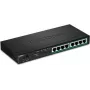 TRENDnet TPE TG83 - Lüli - 8 x 10/100/1000 (PoE+) - Lauaarvutile, seinakinnitatav - PoE+ (65 W)