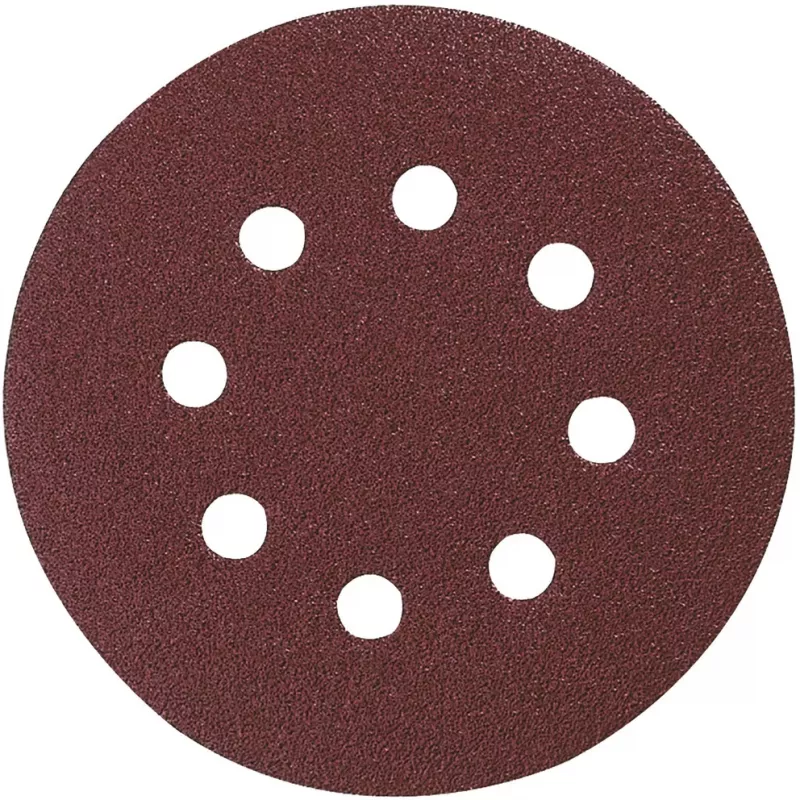 Makita - Schleifpapier - für Holz, Metall - 10 Stücke - 125 mm - rund - Körnung: P240 - 125 mm