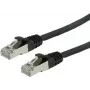 VALUE S/FTP-(PiMF-) ühenduskaabel Cat.6, LSOH, must, 3m (21.99.1255)