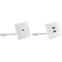 HDMI seinapesa ShiverPeaks BS79510-1 valge