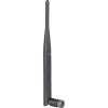 DeLOCK WLAN-antenn - antenn - 5 dBi (2,5 GHz jaoks), 5 dBi (5,825 GHz jaoks) - mitmesuunaline - must (88393)