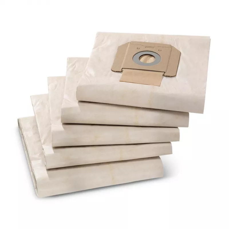 Kärcher 5St. -NT 65/2 ECO silindertolmuimeja tolmukott, 5 tk