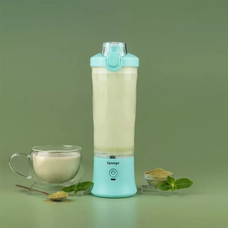 Sponge juhtmeta tassisegisti 0,6 l türkiissinine