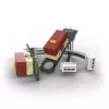 Mehaanilise lüliti komplekt Endgame Gear OP1 2er - Huano Silent 20m, 50–60gf