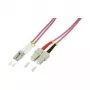 LogiLink - Patch-kaabel - SC multi-mode (M) - LC Multi-Mode (M) - 1,0 m - fiiberoptiline - dupleks - 50/125 mikromeetrit - OM4 - halogeenivaba - kanervalilla (FP4LS01)