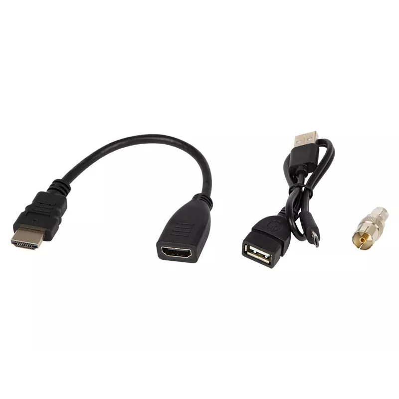DVB-T2 tuuner BLOW 7000FHD MINI H.265 — kompaktne maapealse TV vastuvõtja, HDMI, USB, S/PDIF, audio L/R, teletekst