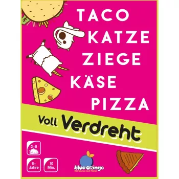 Taco Cat Goat Cheese Pizza: Voll verdreht, kaardimäng