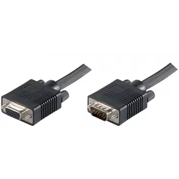 Microconnect MONGH10B VGA-kaabel 10 m VGA (D-Sub) Must