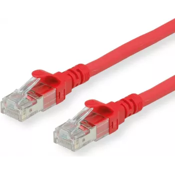 ROLINE - patch-kaabel - RJ-45 (M) to RJ-45 (M) - 30 cm - SFTP - CAT 6a - punane (21.15.2971)