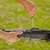 3-in-1 garden vacuum cleaner/blower and shredder/ 2900W,390km