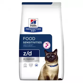 HILL'S Prescription Diet Food Sensitivities z/d Feline - kuiv kassitoit - 3 kg
