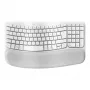 Logitech Wave Keys klaviatuur kontorisse RF-juhtmevaba Bluetooth QWERTZ saksa valge