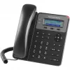 DECT-telefon Grandstream GXP1610 — must, LCD 132×48 px, peakomplekt (RJ-9), 1 telefonitoru, telefoniraamat 500, kõlaritelefon
