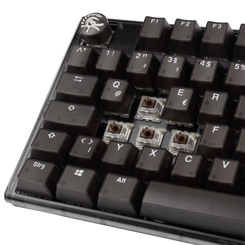 Ducky One 3 TKL klaviatuur mängimiseks USB Must