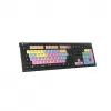 Logickeyboard ASTRA 2 USB AZERTY English Must Täissuuruses Klaviatuur