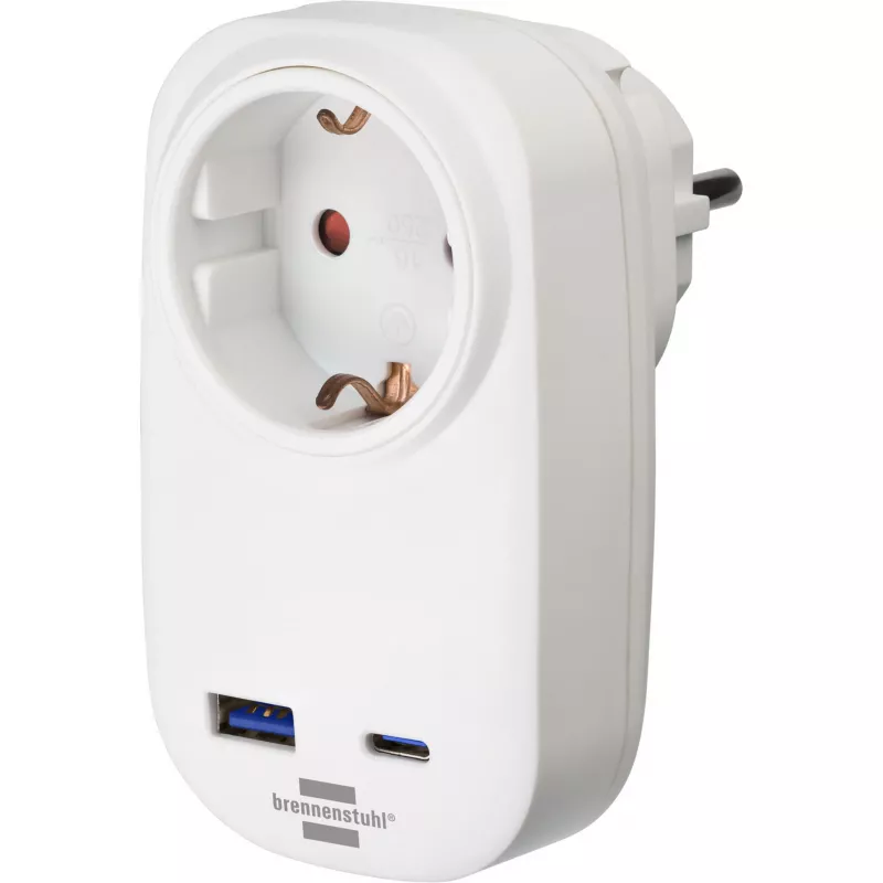 Power Plug Adapter Type F Brennenstuhl 1508210010 sirge Connector
