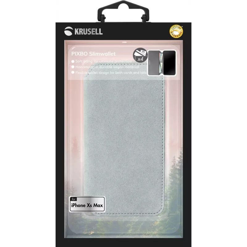 Folioümbrise Krusell Broby 4 Card SlimWallet iPhone XS Max