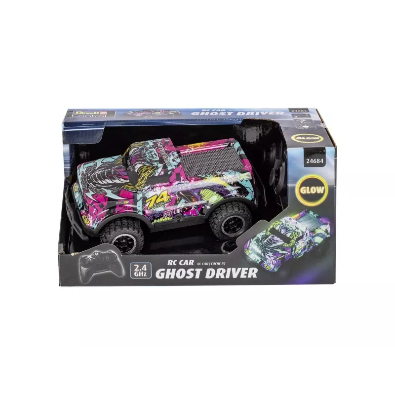 RC Car Ghost Driver - lilla