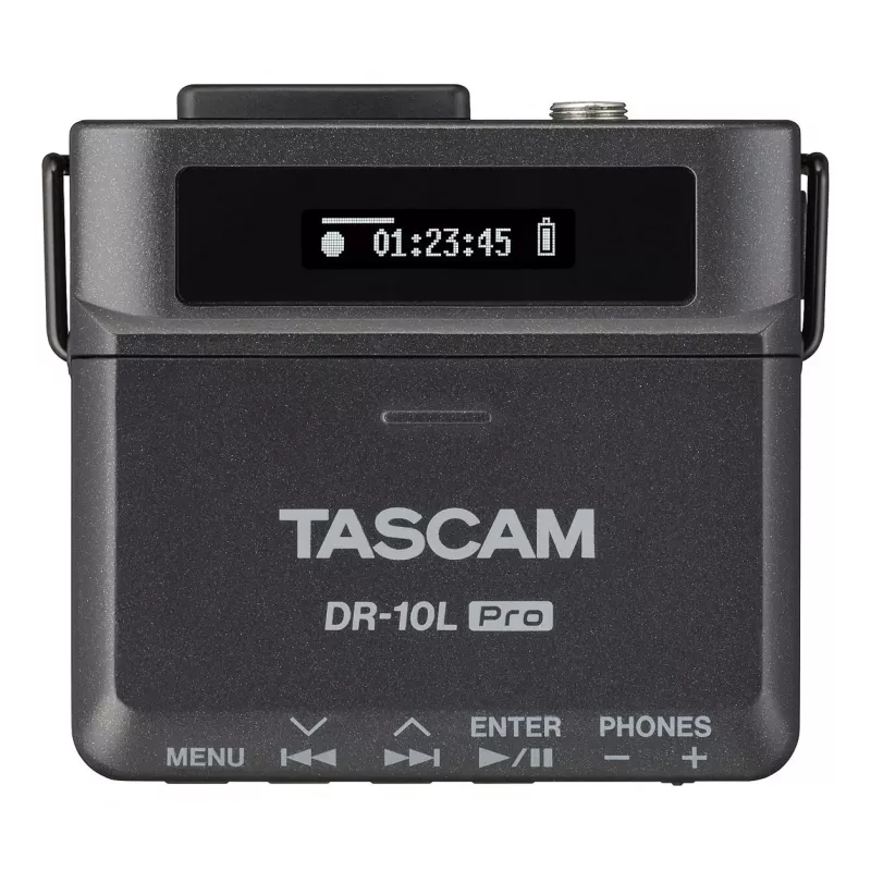 Kaasaskantav digitaalsalvesti Tascam DR-10L Pro koos lavalier-mikrofoniga, 24-bit/96 kHz, MicroSDXC, USB-C
