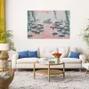 Pusle 4000 tükki Ravensburger Pink Water Lilies Mauro Bergonzoli poolt