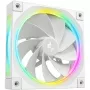 DeepCool FL12R 120 mm arvutiventilaator, valge, 2150 p/min, aktiivne PFC, ARGB taustvalgustus